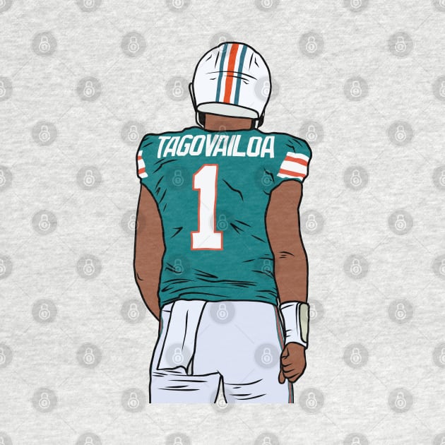 Tua Tagovailoa Back-To by rattraptees